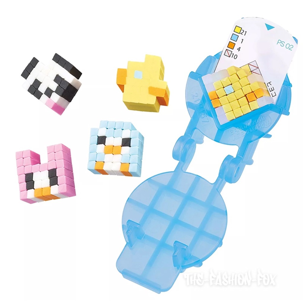 Bandai Orikeshi Puchi Petite Soda Blue Kawaii DIY Animal Eraser Craft Set Japan